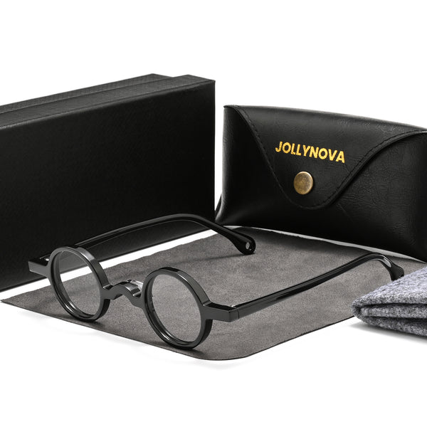 Jim Small Round Acetate Glasses Frame