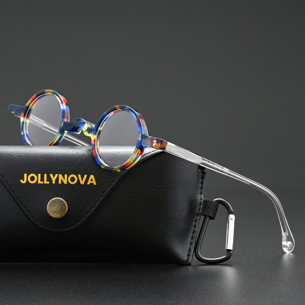 Jim Small Round Acetate Glasses Frame