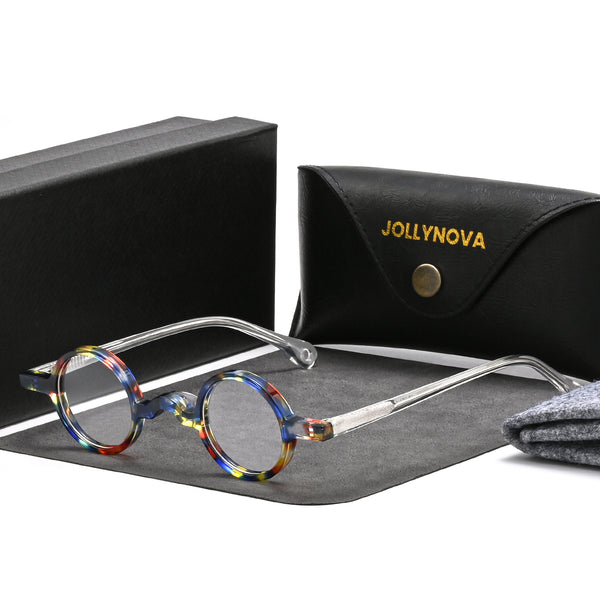 Jim Small Round Acetate Glasses Frame