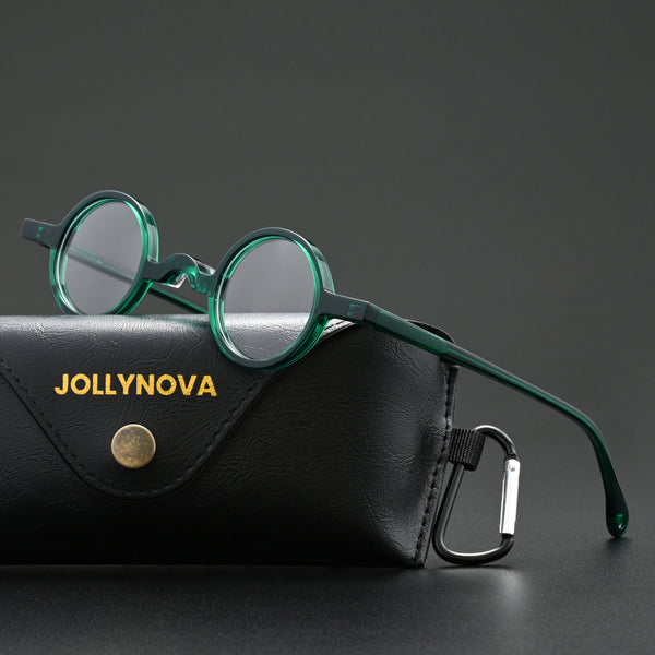 Jim Small Round Acetate Glasses Frame