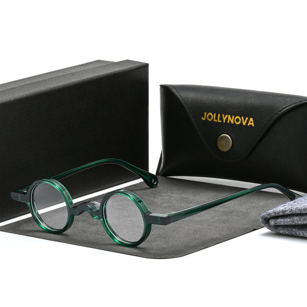 Jim Small Round Acetate Glasses Frame