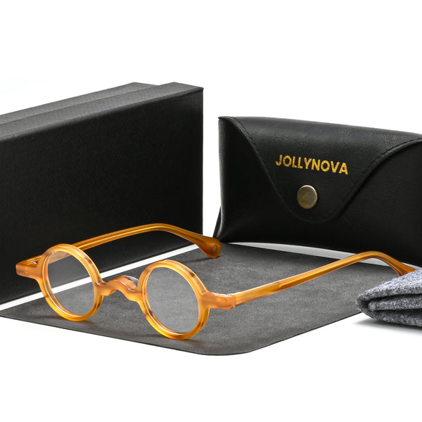 Jim Small Round Acetate Glasses Frame