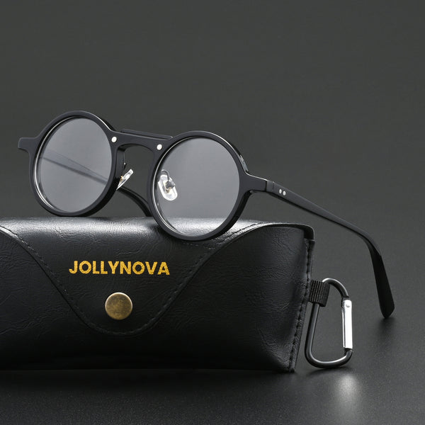 Van Vintage Round Acetate Optical Glasses Frame