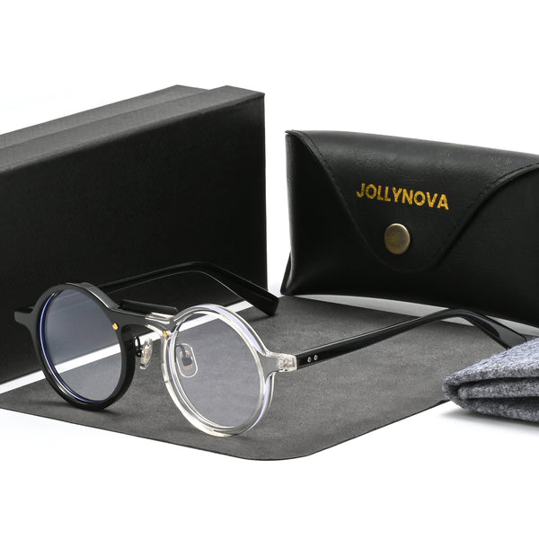 Van Vintage Round Acetate Optical Glasses Frame