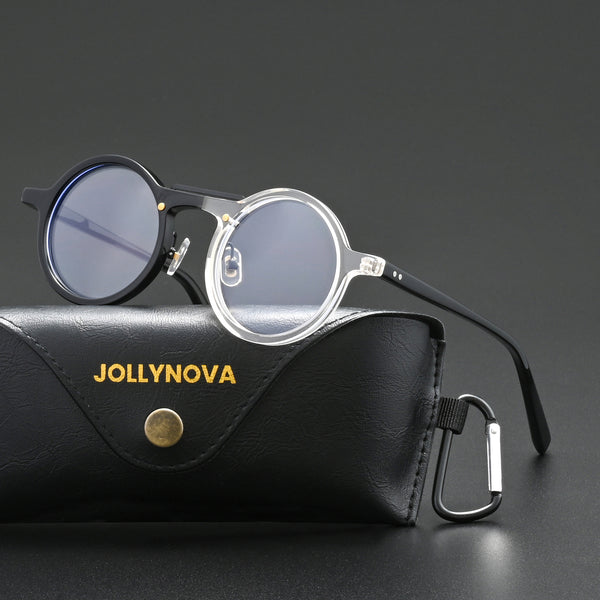 Van Vintage Round Acetate Optical Glasses Frame