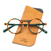 Van Vintage Round Acetate Optical Glasses Frame
