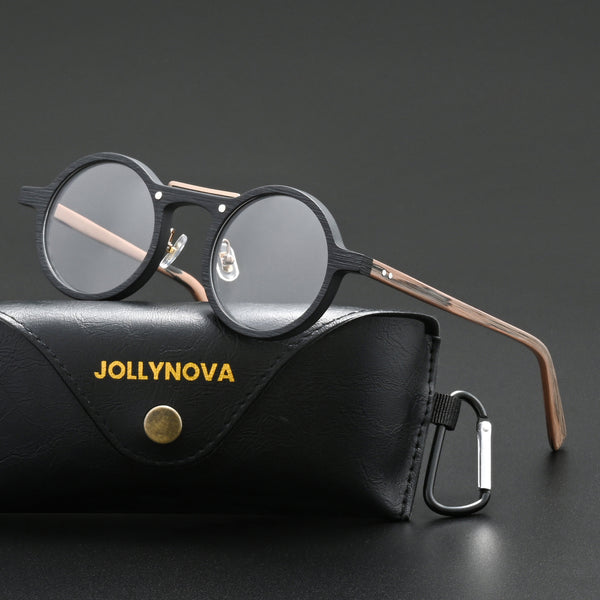 Van Vintage Round Acetate Optical Glasses Frame
