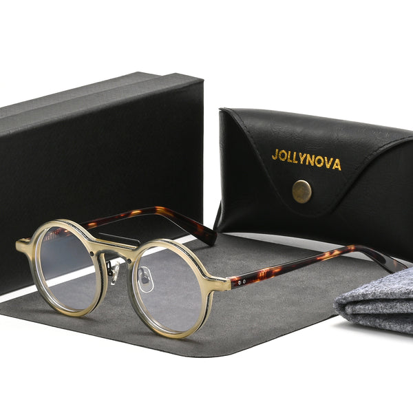 Van Vintage Round Acetate Optical Glasses Frame