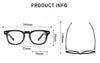 Dobel Classic Square Acetate Glasses Frame