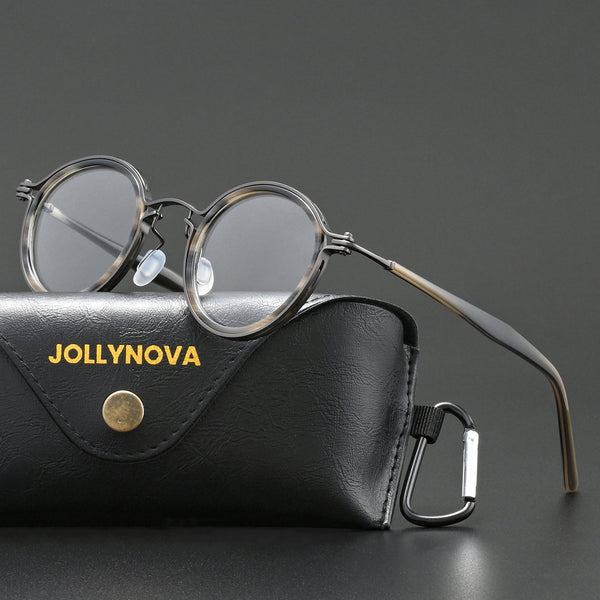 Tate Vintage Round Acetate Glasses Frame