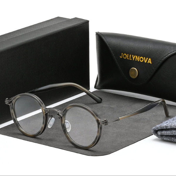 Tate Vintage Round Acetate Glasses Frame