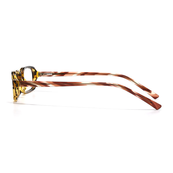 Lexa Rectangle Vintage Acetate Eyeglasses Frame