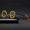 Jago Titanium Acetate Round Glasses Frame