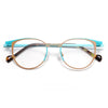 Munoz Retro Hand Made Alloy Glasses Frame