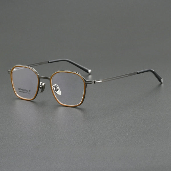 James Retro Titanium Ultra-Light Glasses Frame