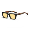 Sutton Premium Series Retro Rectangle Acetate Sunglasses