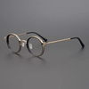 JollyNova HD7 Readers Anti-Blue Light Men's Vintage Round Progressive Multi-focus Reading Glasses