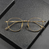 Katt Classic Oval Titanium Glasses Frame