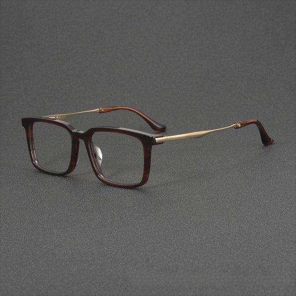 Evelin Classic Square Acetate Glasses Frame