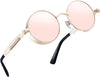 JOLLYNOVA Round Sunglasses for Women Men Circle Sun Glasses UV Protection