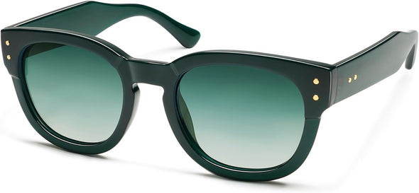 SOJOS Retro Square Polarized Sunglasses for Men Women Vintage Thick Round UV400 Womens Shades SJ2321