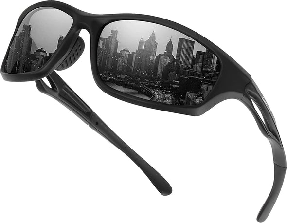 JOLLYNOVA Polarized Sports Sunglasses for Men Women Running Cycling Fishing Golf Driving Shades Sun Glasses Tr90