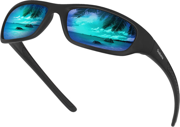 JOLLYNOVA Sports Polarized Sunglasses for Men Women Baseball Cycling Golf Fishing Sun Glasses UV Blocking Tr8116