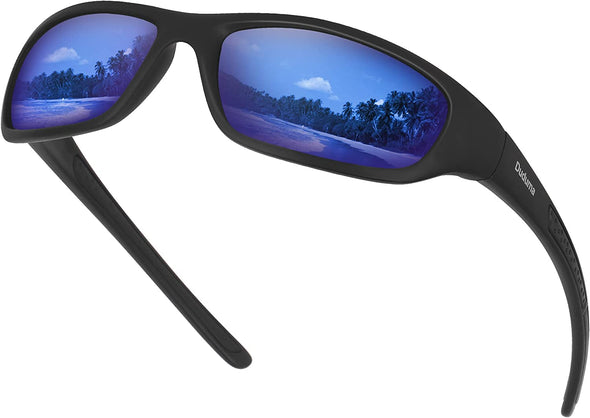 JOLLYNOVA Sports Polarized Sunglasses for Men Women Baseball Cycling Golf Fishing Sun Glasses UV Blocking Tr8116