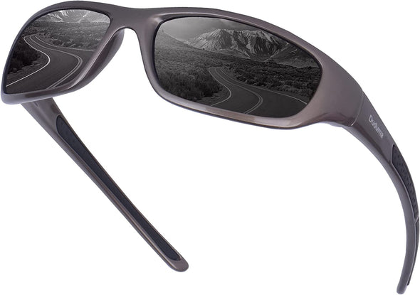 JOLLYNOVA Sports Polarized Sunglasses for Men Women Baseball Cycling Golf Fishing Sun Glasses UV Blocking Tr8116