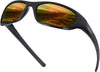 JOLLYNOVA Sports Polarized Sunglasses for Men Women Baseball Cycling Golf Fishing Sun Glasses UV Blocking Tr8116