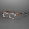 Piller Retro Rectangle Acetate Glasses Frame