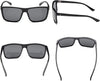 JOLLYNOVA Men's Sports Polarized Sunglasses Square Frame Glasses NP1007