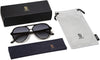 Jollynova Retro Polarized Aviator Sunglasses Womens Mens Classic Double Bridge Sun Glasses SJ2201
