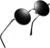 JOLLYNOVA Round Sunglasses for Women Men Circle Sun Glasses UV Protection