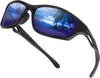 JOLLYNOVA Polarized Sports Sunglasses for Men Women Running Cycling Fishing Golf Driving Shades Sun Glasses Tr90