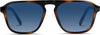 JOLLYNOVA Eyewear - Modern One Bridge Square Men Retro Polarized Aviator Sunglasses