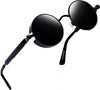 JOLLYNOVA Round Sunglasses for Women Men Circle Sun Glasses UV Protection