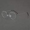 Duque Classic Geometric Titanium Glasses Frame