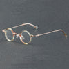 Tatsuo Retro Small Round Acetate Eyeglasses