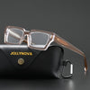 Piller Retro Rectangle Acetate Glasses Frame