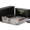 Piller Retro Rectangle Acetate Glasses Frame