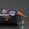 Piller Retro Rectangle Acetate Glasses Frame