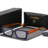 Piller Retro Rectangle Acetate Glasses Frame