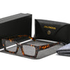 Piller Retro Rectangle Acetate Glasses Frame