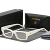Piller Retro Rectangle Acetate Glasses Frame