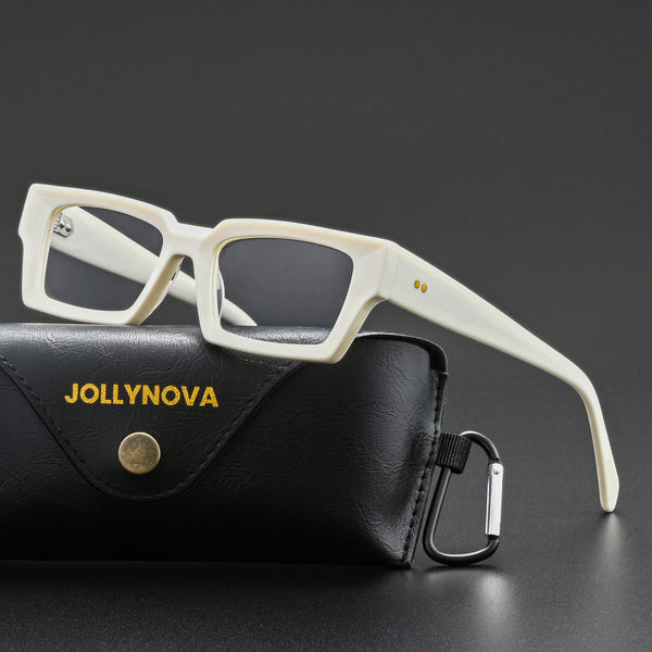 Piller Retro Rectangle Acetate Glasses Frame