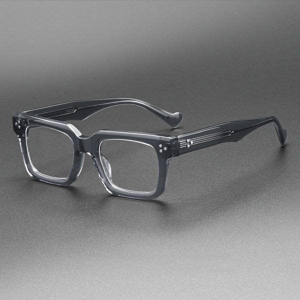 Harper Retro Rectangle Acetate Glasses Frame