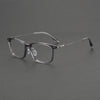 Pure titanium glasses frame screwless design 202510 Xiaohongshu same big face square myopia glasses frame wholesale