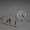 Kylar Titanium Vintage Round Eyeglasses Frames