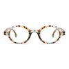 JollyNova HD7 Readers Crystal Clear Anti-Blue Light Oval Reading Glasses